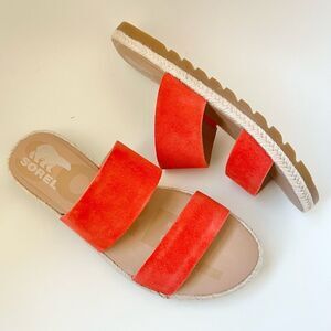 Sorel Ella II Slide in Signal Red US 8 EU 39